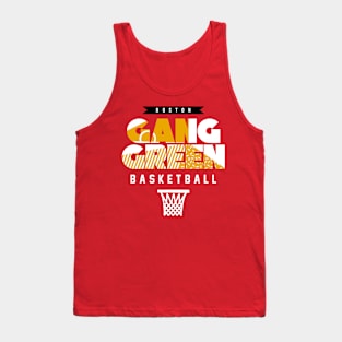 Boston Basketball Gang Green Tank Top